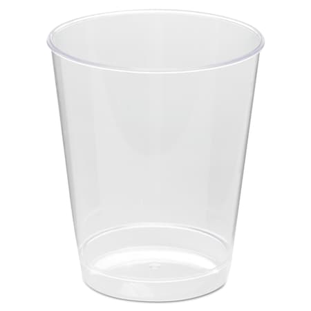 Wna Comet Plastic Tumbler, Tall, 8 oz, Clear, PK500 WNA T8T